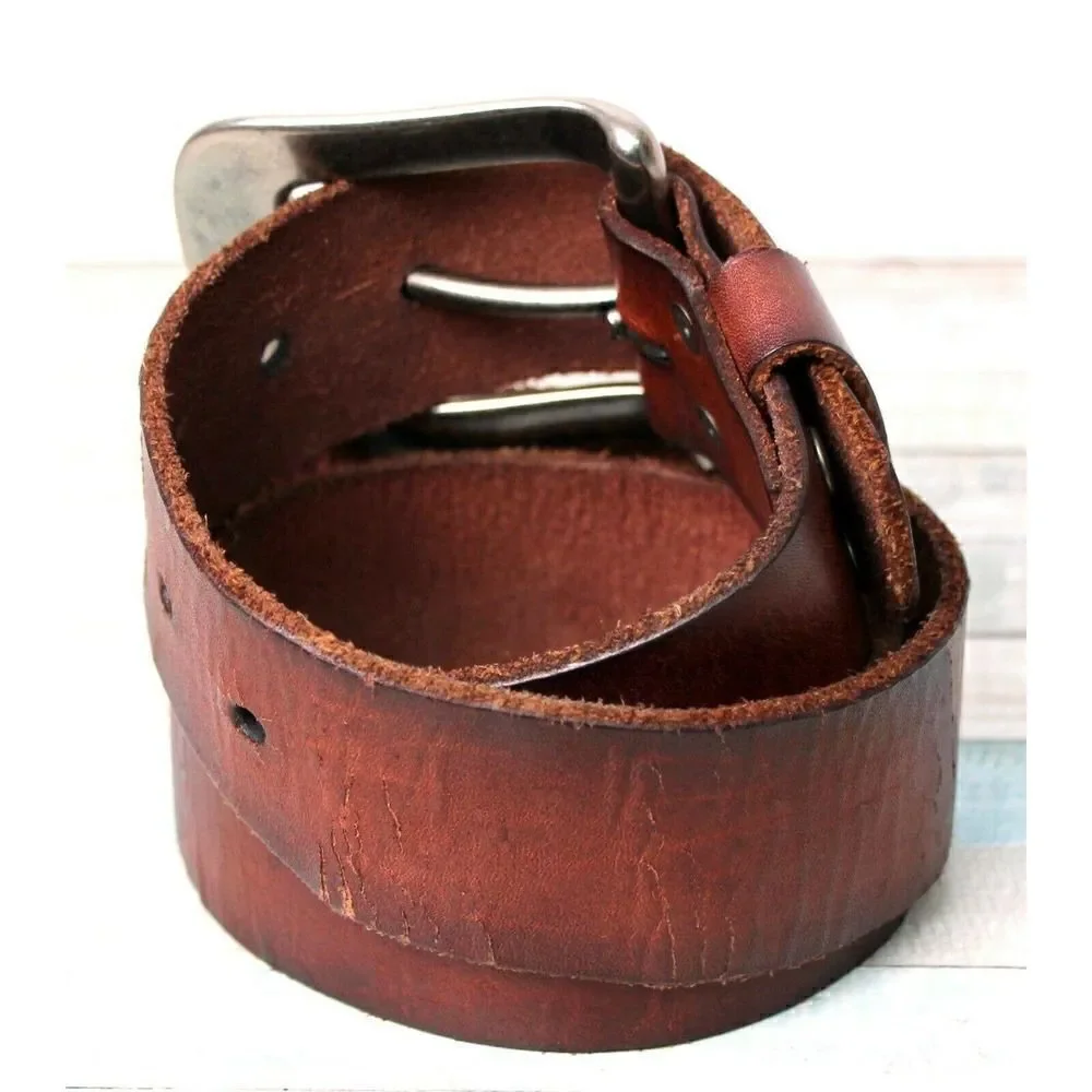 Lucky Brand BROWN GENUINE LEATHER 1 5/8